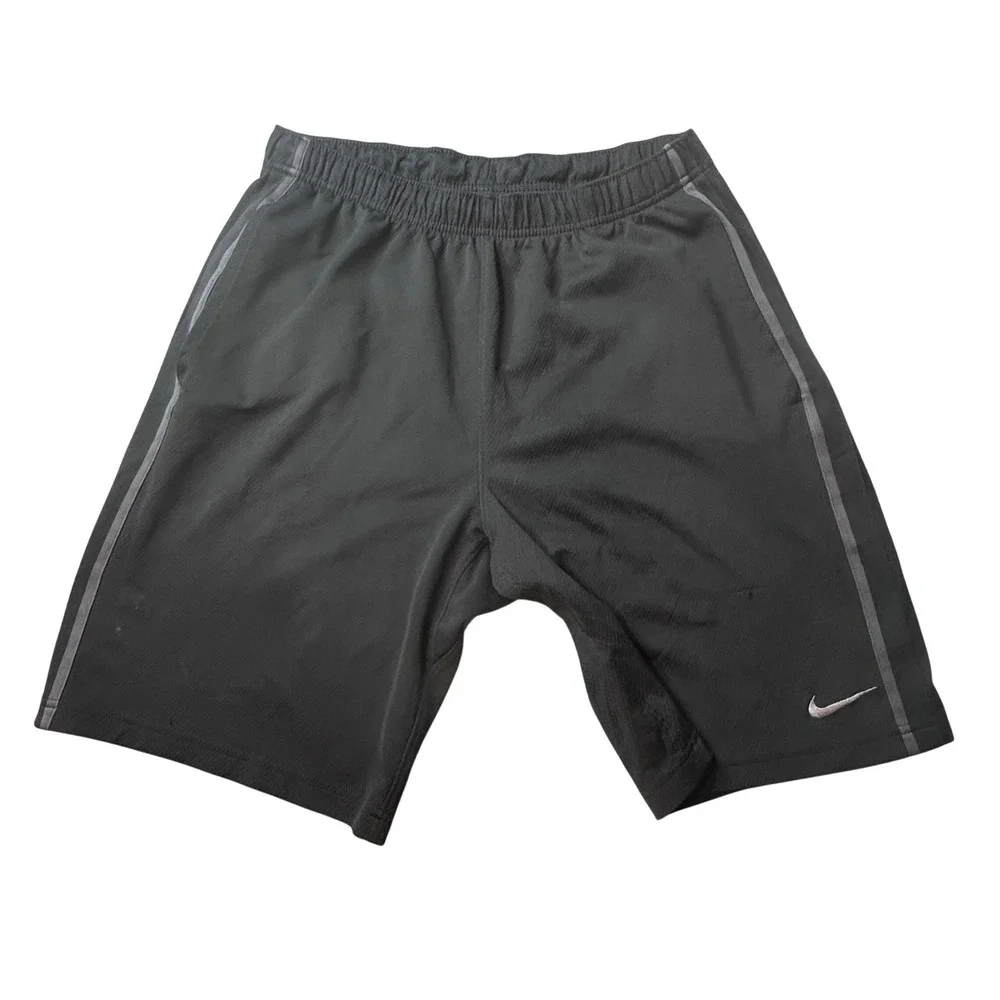 Nike Shorts Mens S Black 646151-010‎ Basketball Athletic Training Side Stripe